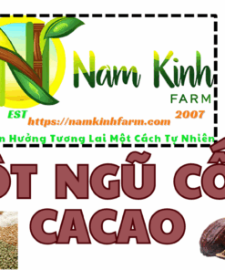 Bột Ngũ Cốc Dinh Dưỡng Nam Kinh Farm – 17 Loại Hạt Hòa Quyện Cacao Đậm Đà