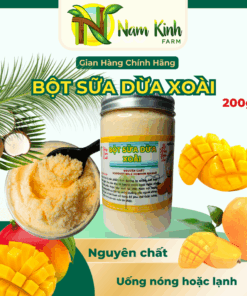 Bột Sữa Dừa Xoài – Vị ngọt tuổi thơ, hương mát mùa hè
