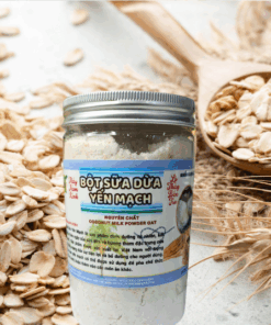 BỘT SỮA DỪA YẾN MẠCH – NĂNG LƯỢNG MIỆT VƯỜN TRONG TỪNG NGỤM