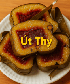 Bánh tét chuối Út Thúy – Ngọt lành, dẻo thơm vị quê
