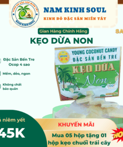 Kẹo Dừa Non Kiên Long – Hộp 200g