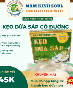 OCOP Bến Tre – Kẹo Dừa Sáp Kiên Long