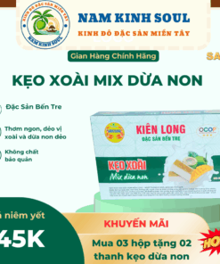 Kẹo Xoài Mix Dừa Non – Đặc Sản Bến Tre