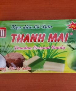 Đặc sản Miền Tây | Kẹo Dừa Lá Dứa Thanh Mai – Quà Tặng Sang Trọng