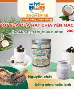 Bột Sữa Dừa Hạt Chia Yến Mạch Nam Kinh Soul – Ngon Lành Từ Miệt Vườn, Dinh Dưỡng Cho Mỗi Ngày