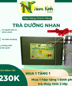 TRÀ DƯỠNG NHAN NAM KINH – ĐẸP DA, DÁNG XINH, SỨC KHỎE AN YÊN