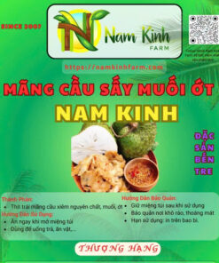 Mãng Cầu Xiêm Sấy Muối Ớt Nam Kinh – Cay Dịu, Ngọt Dẻo, Gợi Nhớ Vị Quê