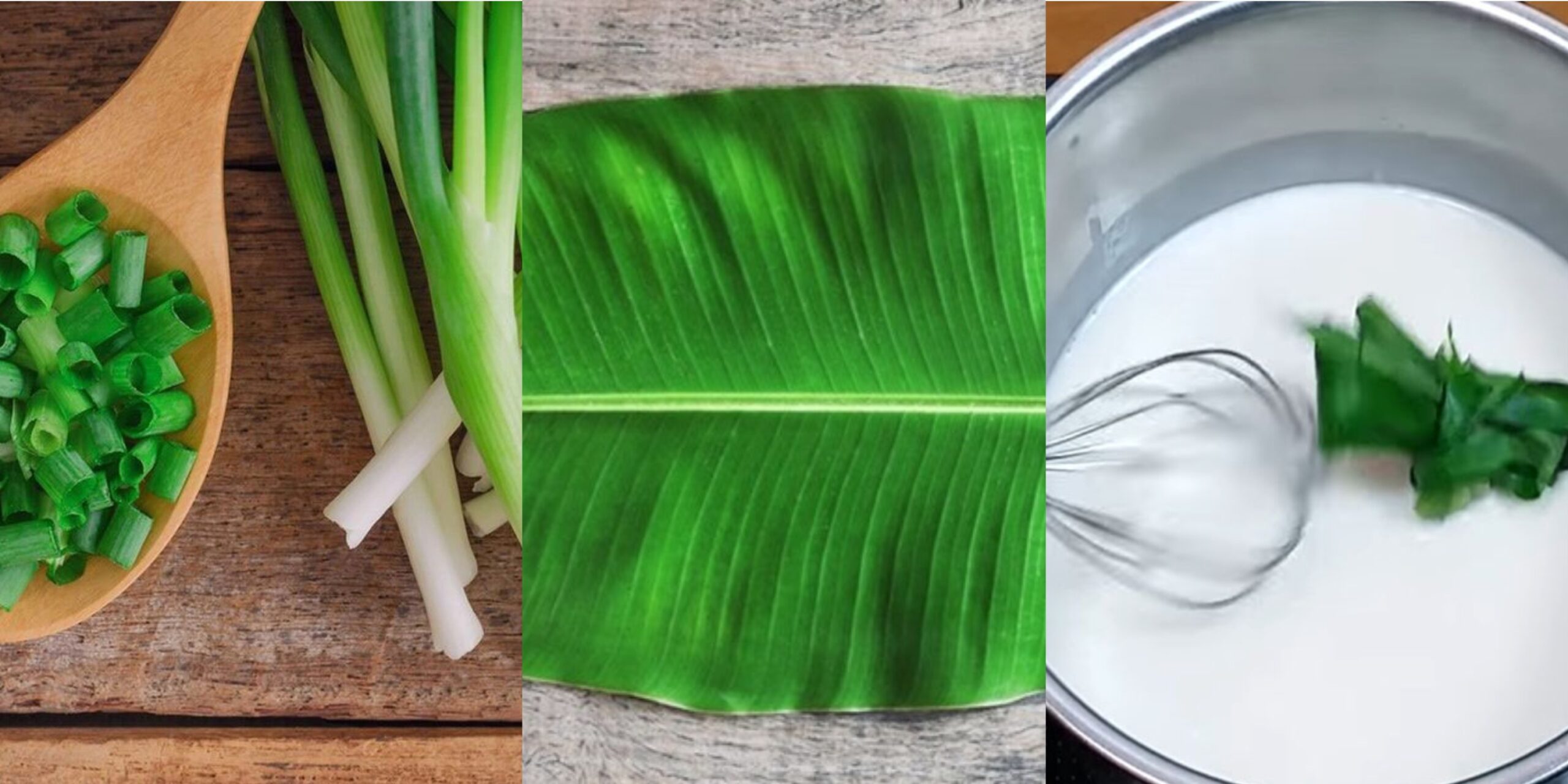 la chuoi nuoc cot dua hanh la lam banh quang