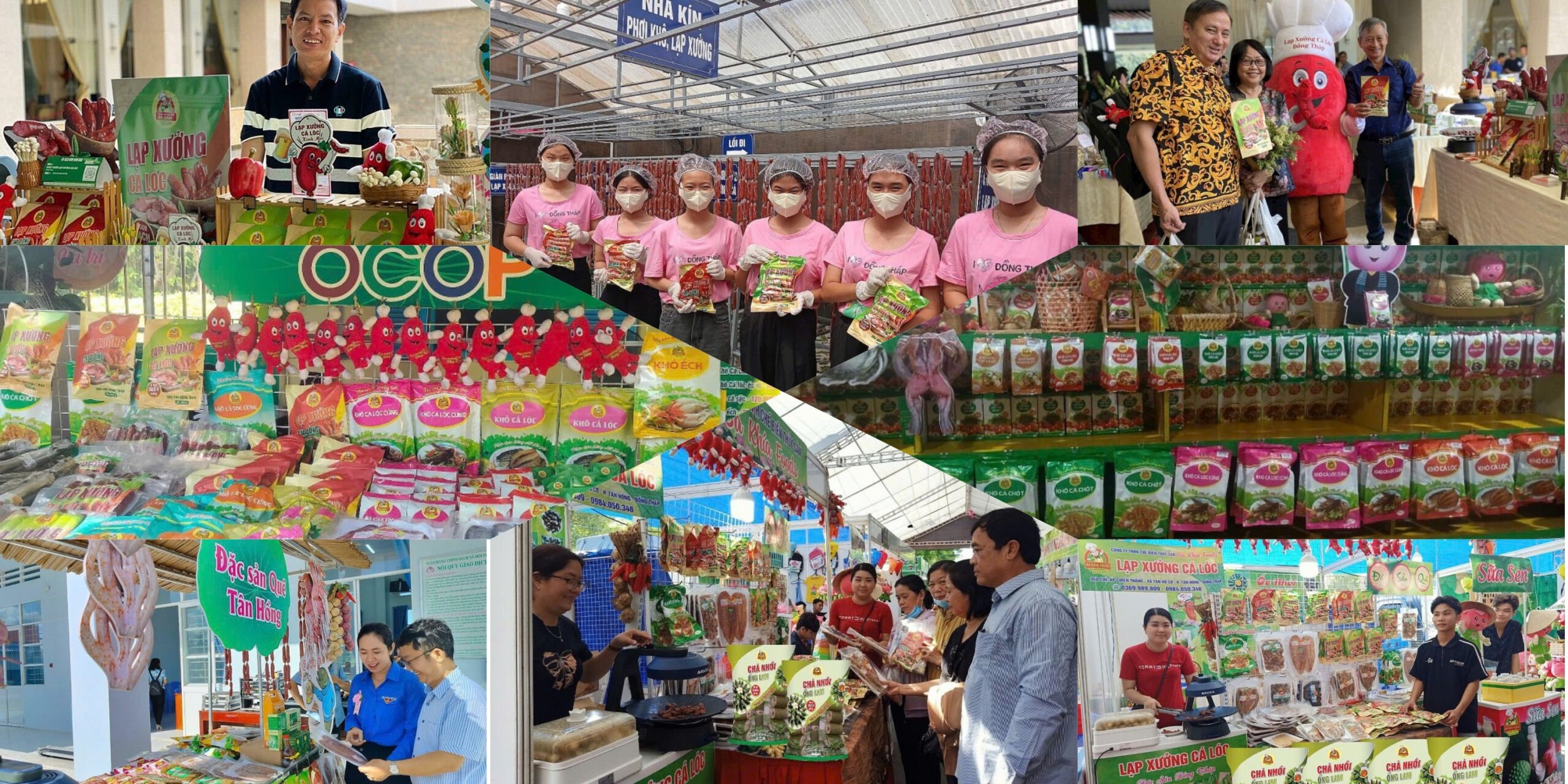 Sản phẩm khô cá Đồng Tháp đạt chứng nhận OCOP