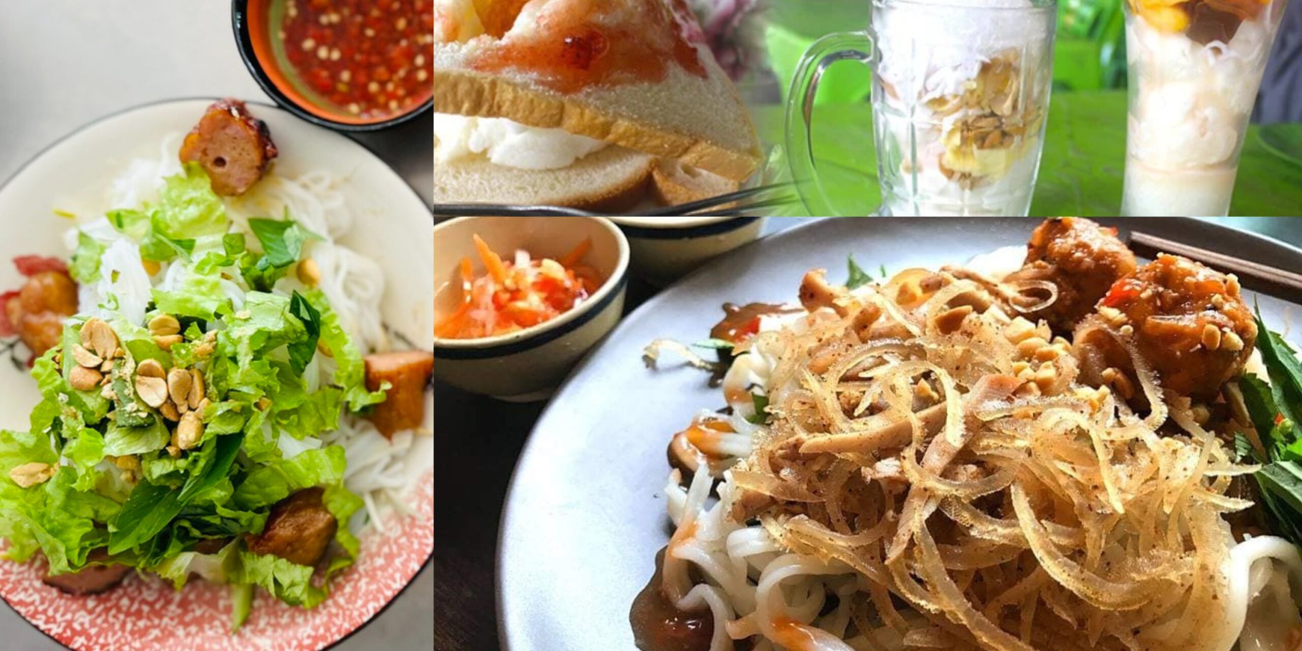 bánh tằm bì bún thịt lụi Sa Đéc