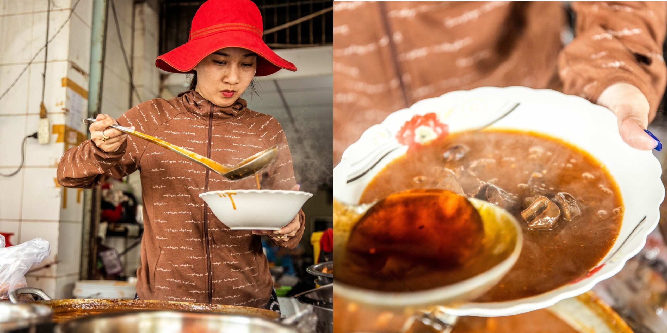 cà ri vịt Bạc Liêu hủ tiếu nóng hổi