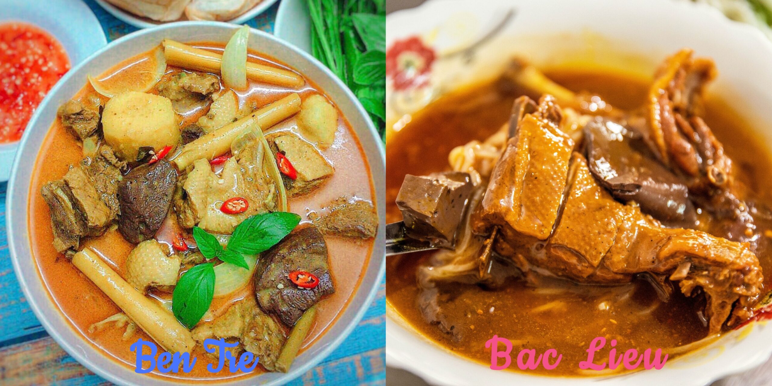 cà ri vịt Bạc Liêu không dùng nước cốt dừa. (Ảnh sưu tầm)