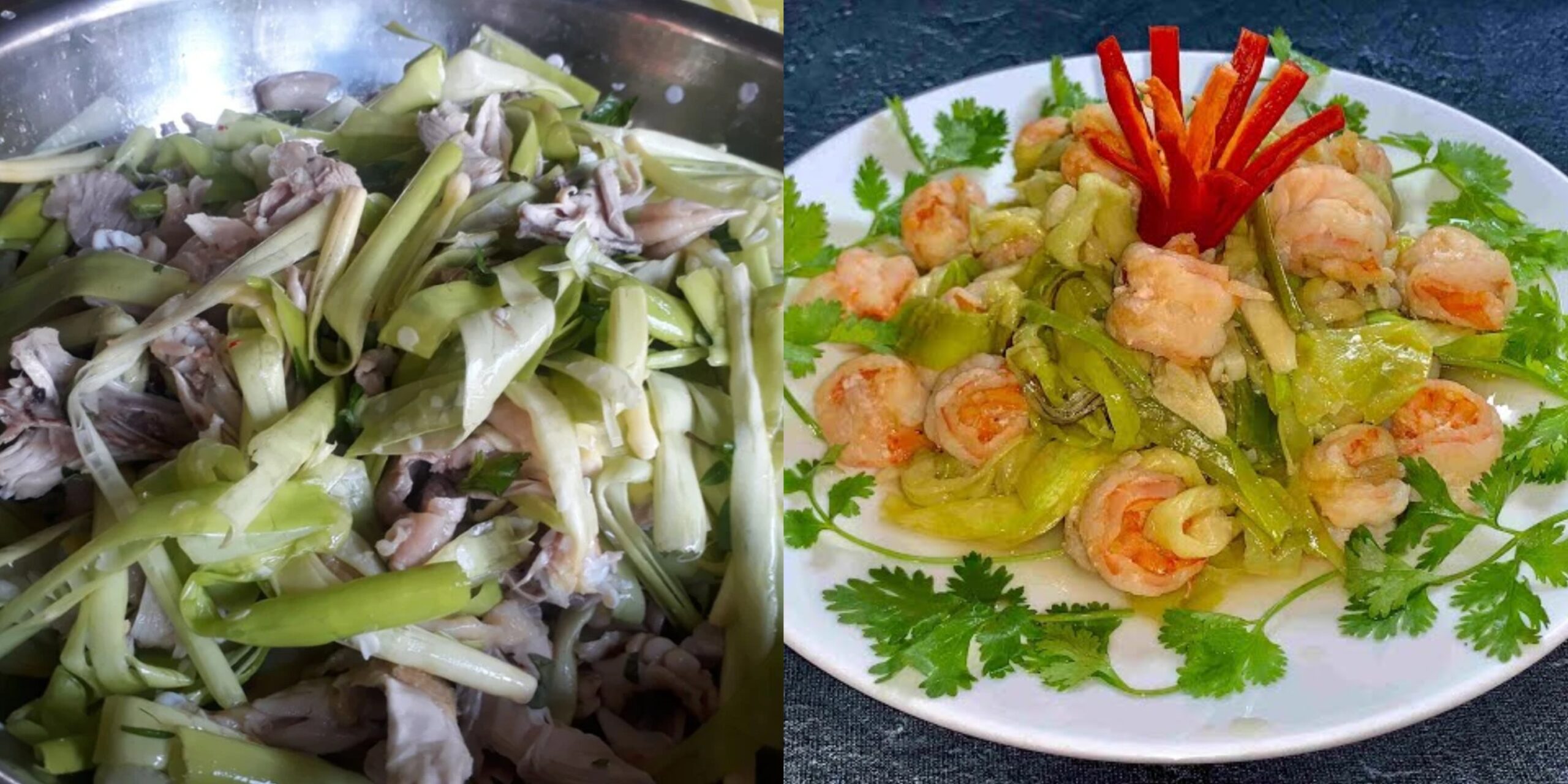 món ăn từ năn bộp miền Tây